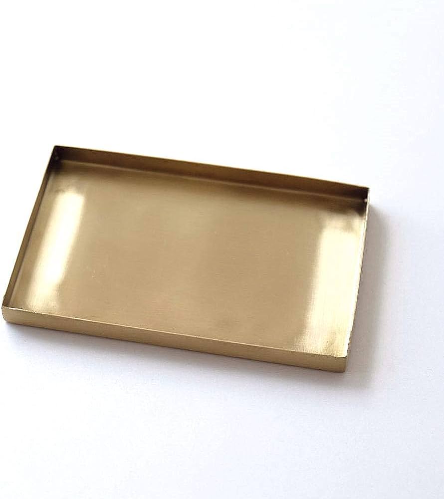 Amazon｜トレー ゴールド 真鍮 アンティーク インテリア 小物入れ