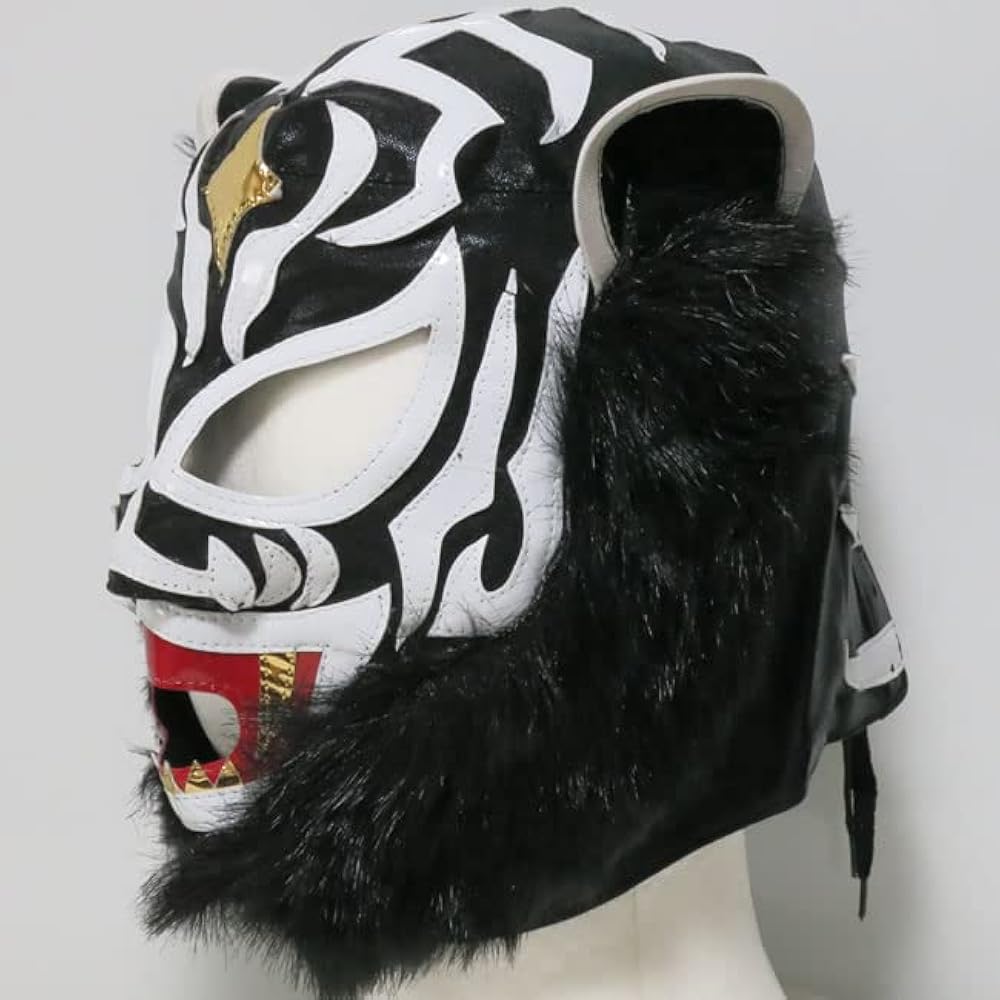 Amazon.co.jp: [Maskedmania] 【プロレスマスク】暗黒の虎 初代