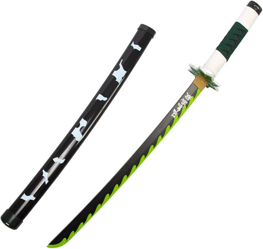 Amazon.co.jp: ASINKING 新しい 子供用 鬼滅の刃 不死川実弥 刀 風柱