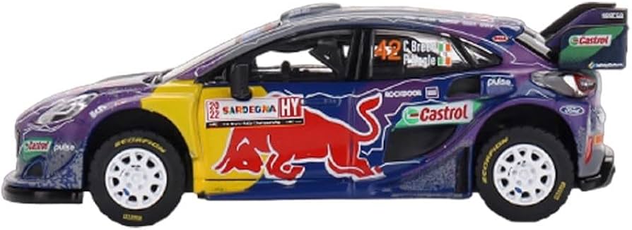 Amazon | MINI GT 1/64 フォード Puma Rally1 ラリー・イタリア