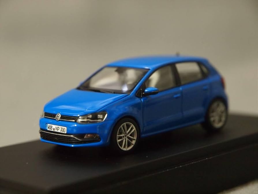 Amazon | ミニカー ポロ ブルー (5代目 6R型) ミニカー ディーラー品 1
