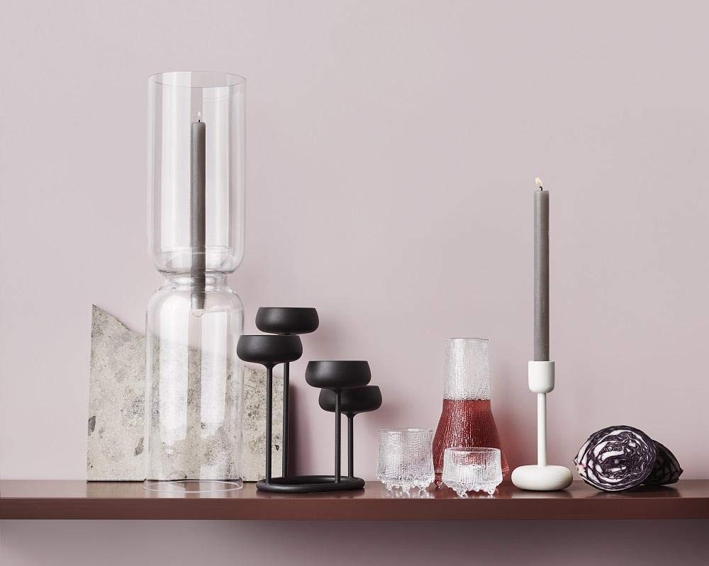 Amazon.co.jp: Iittala キャンドルホルダー ランタン ガラス グレー