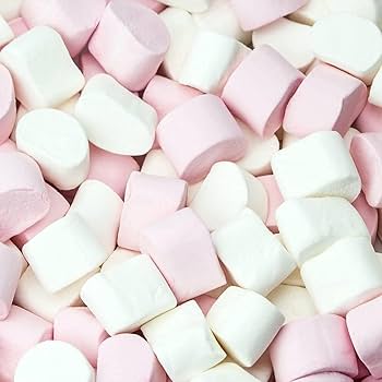 Aplenty Pure Veg Block Shaped Marshmallows 40 Pieces Assorted