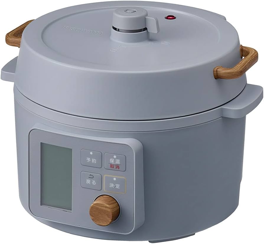 Amazon | アイリスオーヤマ 電気圧力鍋 圧力鍋 3L 炊飯器 鍋 108種類