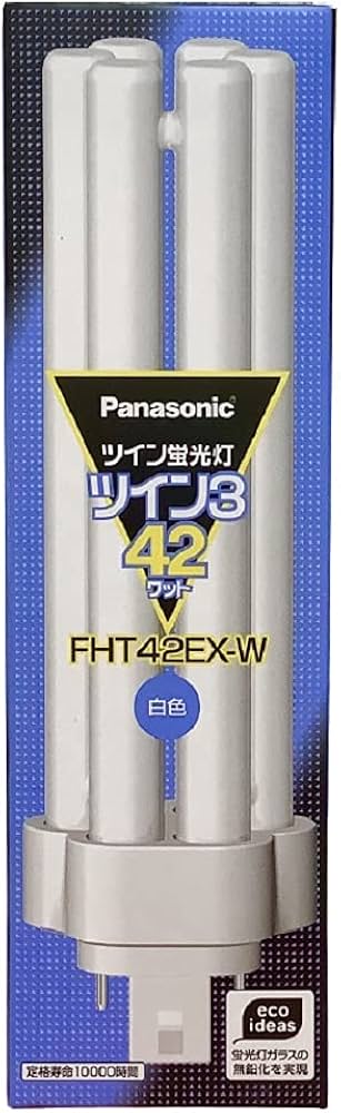 Amazon | パナソニック ツイン蛍光灯42形・白色ツイン3（6本束状