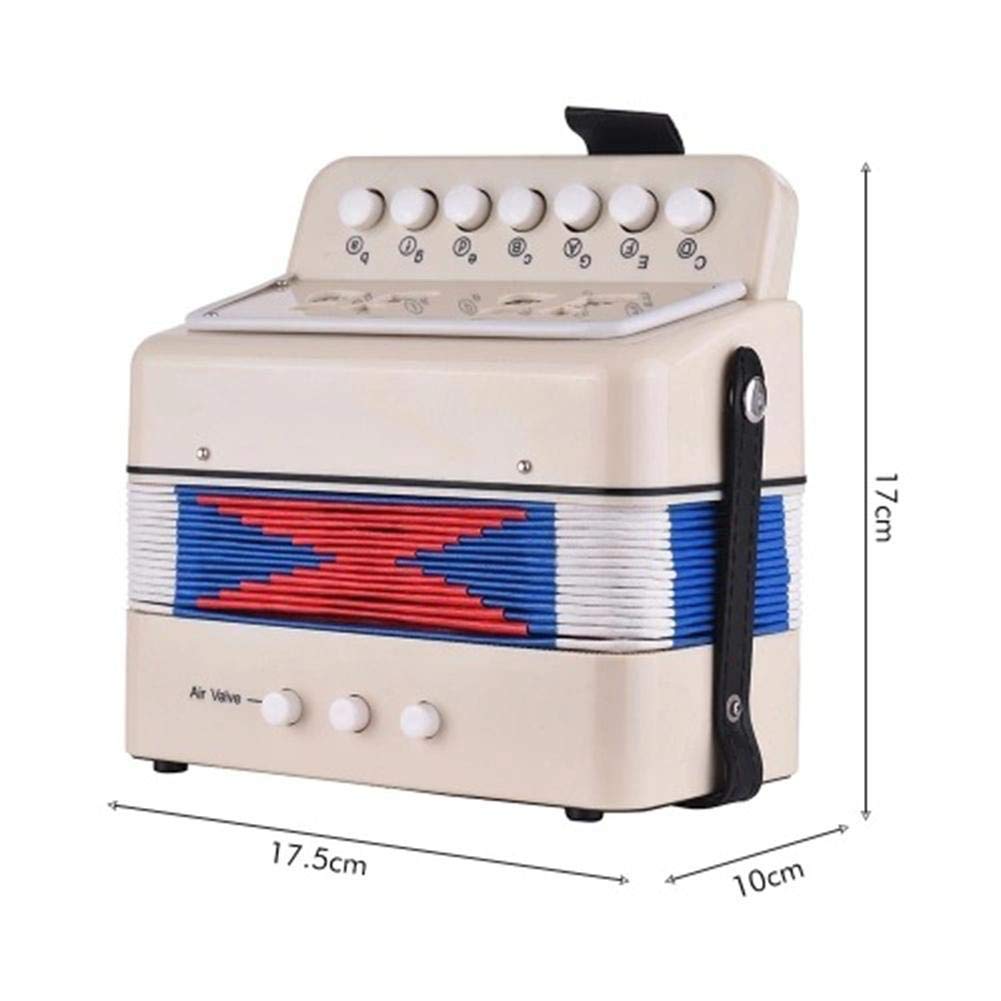 Amazon.co.jp: ミニ アコーディオン 7鍵 2ベース 子供用 楽器 音楽