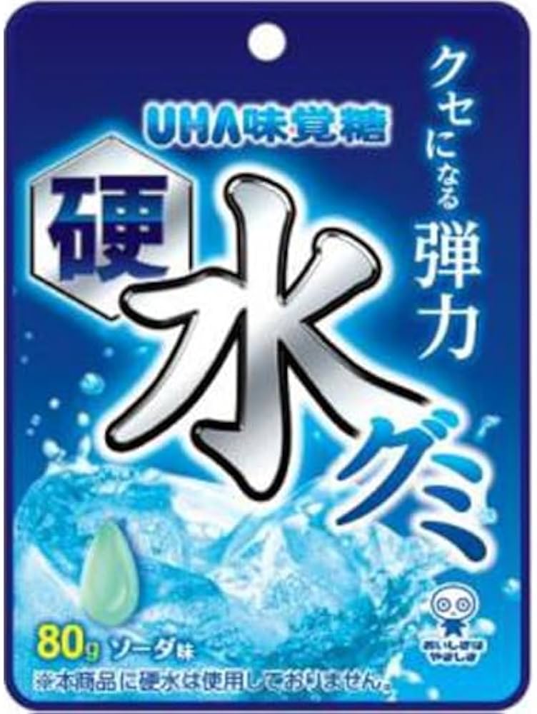 Amazon | UHA味覚糖 硬水グミ ソーダ味 80g×10個 | UHA味覚糖 | グミ 通販