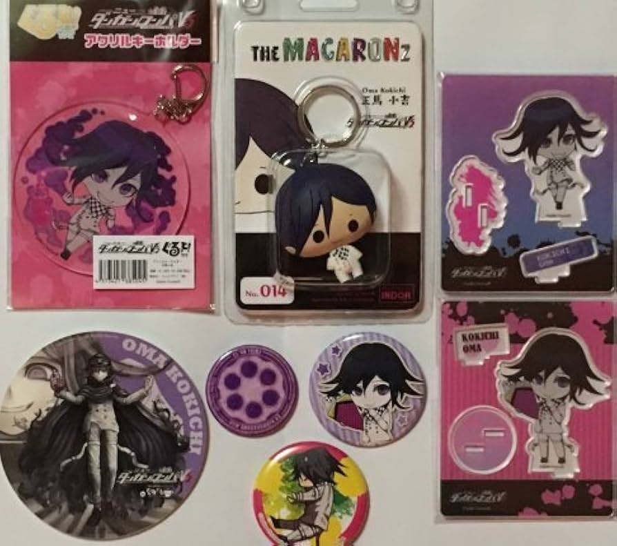 Amazon.co.jp: ニューダンガンロンパV3 王馬小吉 缶バッジ アクリル