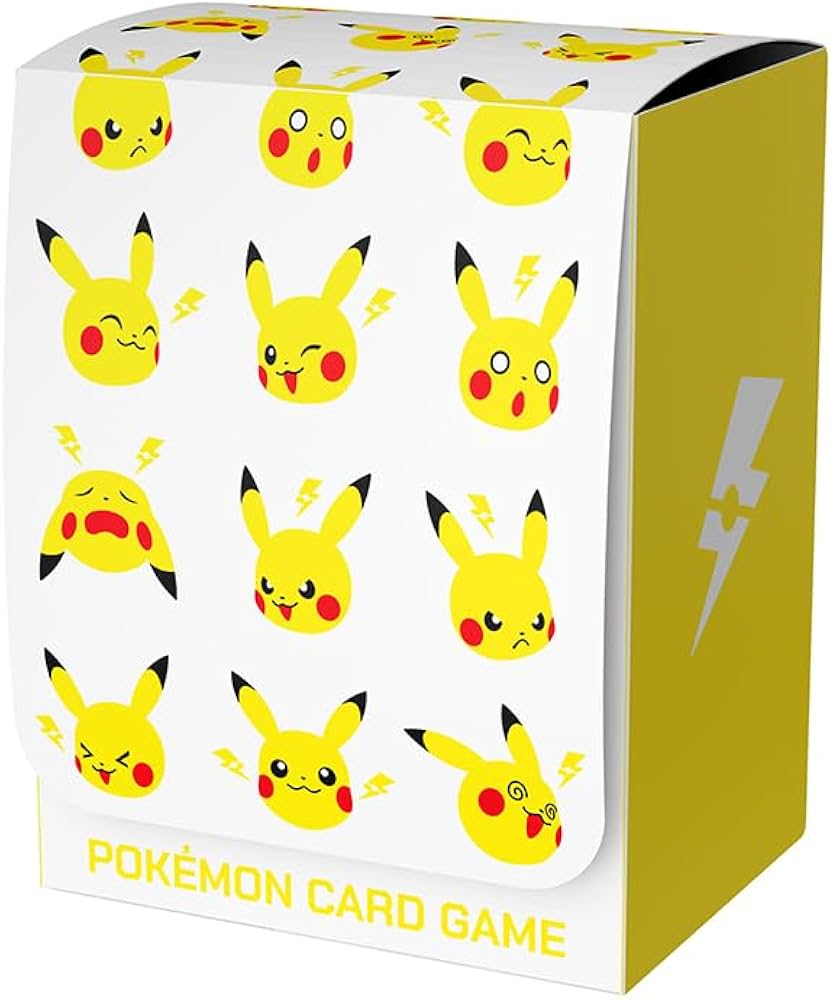 Amazon.co.jp: ポケモンカードゲーム デッキケース ピカチュウと