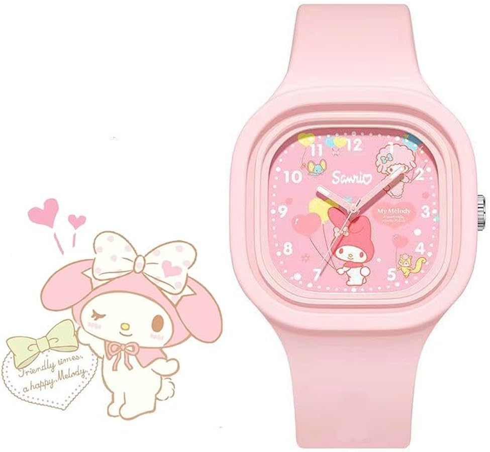 Amazon | マイメロディ 子供 腕時計 時計 おしゃれ キッズ時計 ション