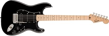 Amazon | Squier by Fender SONIC STRATOCASTER HSS Black エレキ