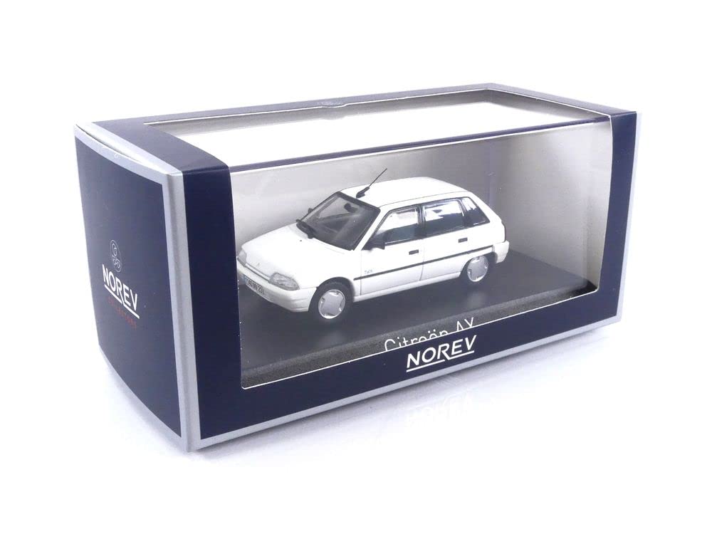 Amazon.com: Norev Citroen AX Spot 1995 Blanco Modelo Coche 1:43