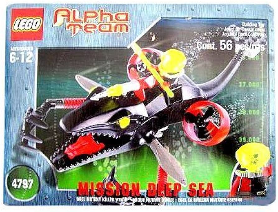 Amazon.co.jp: Lego Alpha Team Set #4797 Ogel Mutant Killer Whale