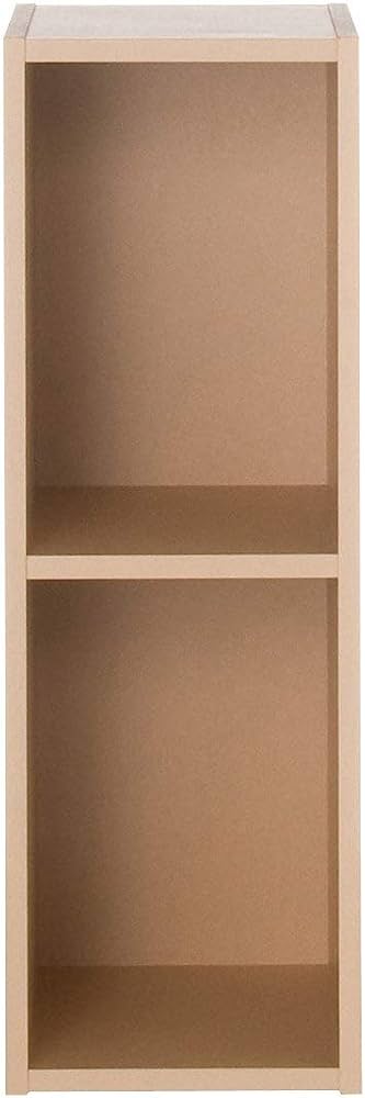 Amazon.co.jp: 無印良品 パルプボードボックス・スリム・2段/ベージュ