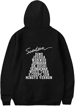 Amazon.com: Thyoeun Seventeen 17 IS RIGHT HERE Hoodie Sweater
