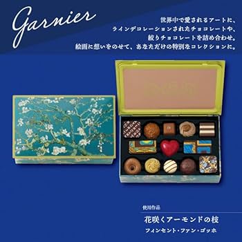 Amazon.co.jp: 909 ガルニエ I 13個 アート缶 チョコレート : 食品