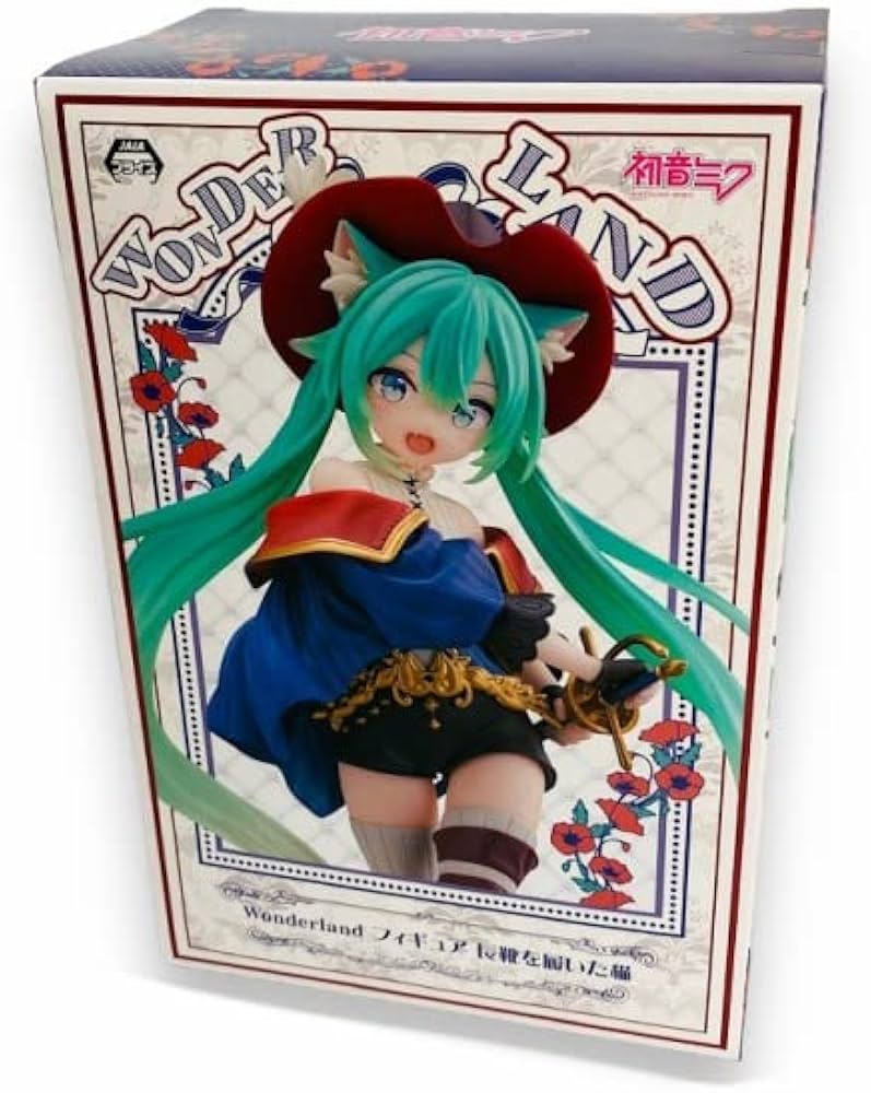 Amazon.co.jp: 初音ミク Wonderland フィギュア 長靴を履いた猫 約18