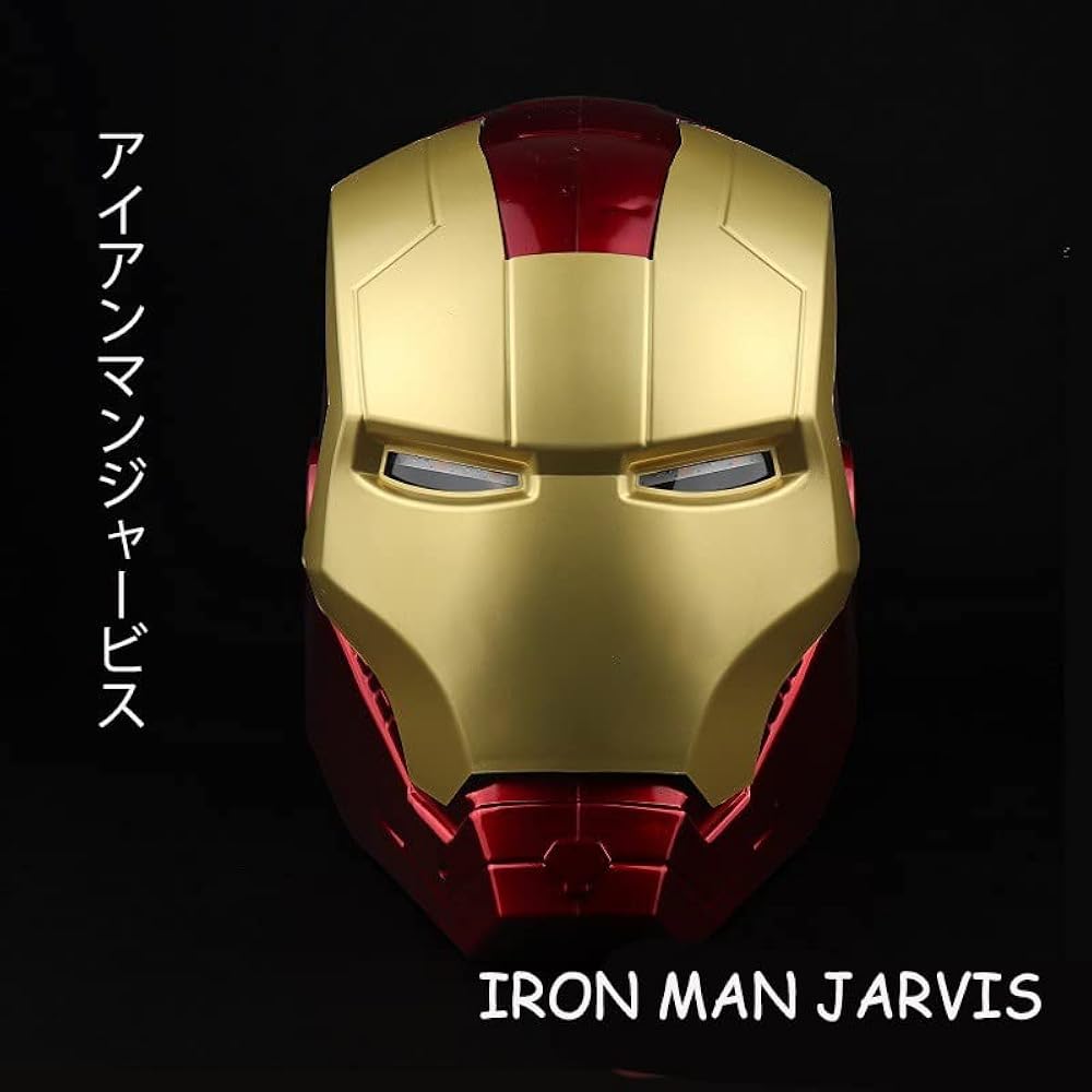 Amazon.co.jp: アイアンマンヘルメット1：1スケールビルドハロウィーン