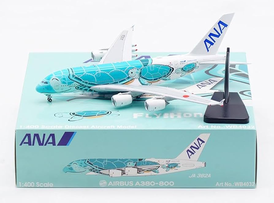 Amazon.co.jp: Aviation 1400 ANA A380-800 JA382A 全日空 : おもちゃ
