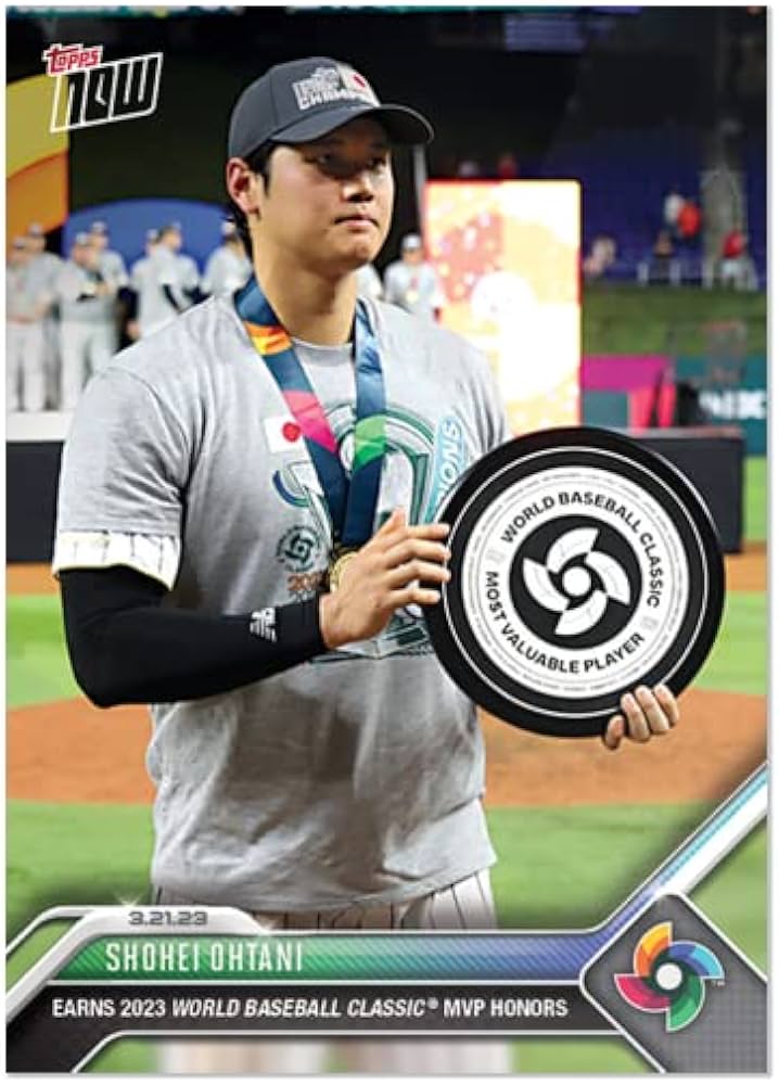 ToppsNOWドジャース大谷翔平ベースレリック99シリカード