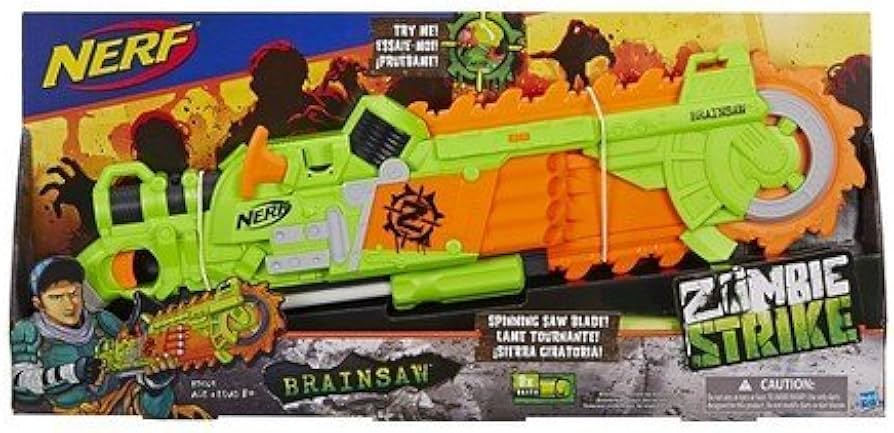 Amazon | Nerf Zombie Brainsaw ナーフゾンビブレインこぎり [並行輸入