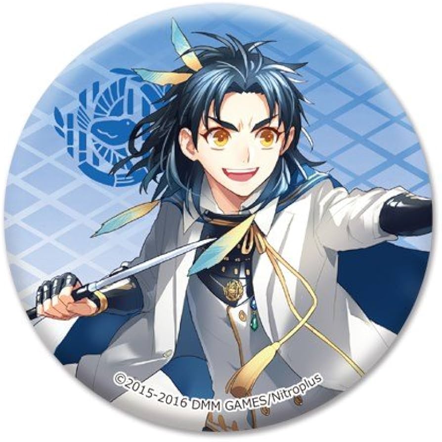 Amazon | 刀剣乱舞-ONLINE- 55:太鼓鐘貞宗 缶バッジ (戦闘) | バッジ