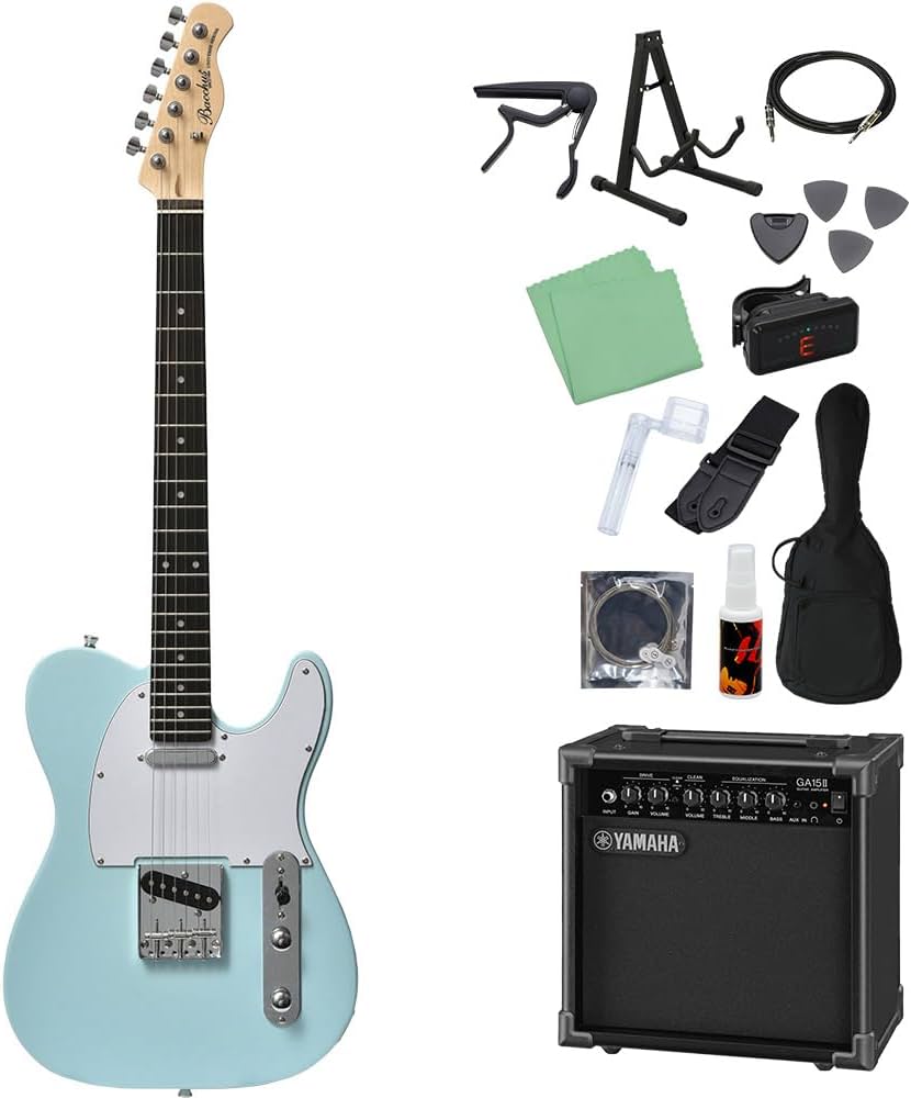 Amazon | Bacchus BTE-1R PTL-SOB エレキギター初心者14点セット