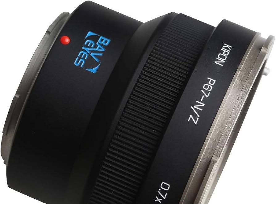 Amazon | KIPON BAVEYES PENTAX67-NIK Z 0.7x フォーカルレデューサー