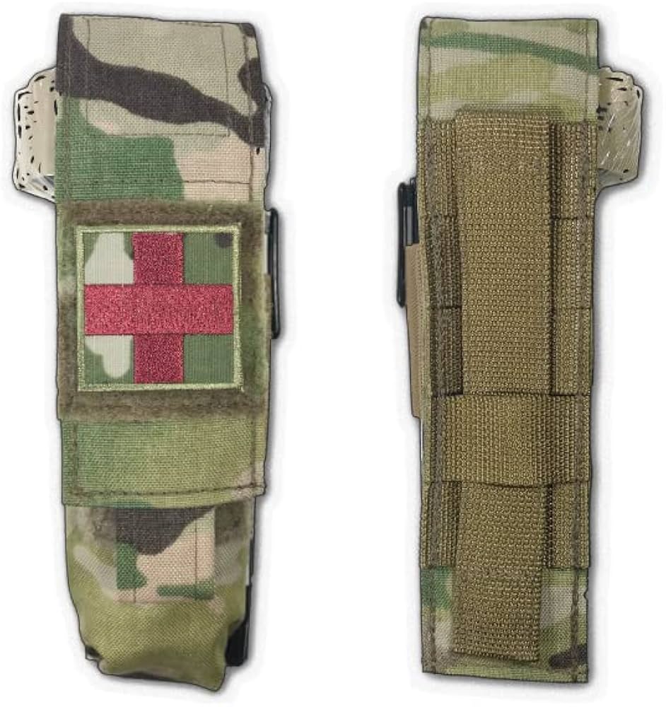 Amazon.co.jp: AGGRESSOR ORIGINAL/CAT止血帯ポーチ (マルチカム