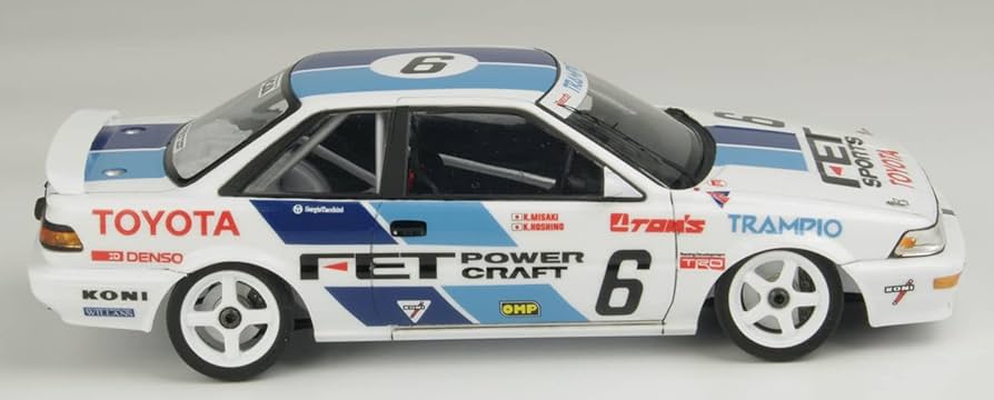 Amazon.com: Platz/NuNu 1/24 Racing Series Toyota Corolla Levin