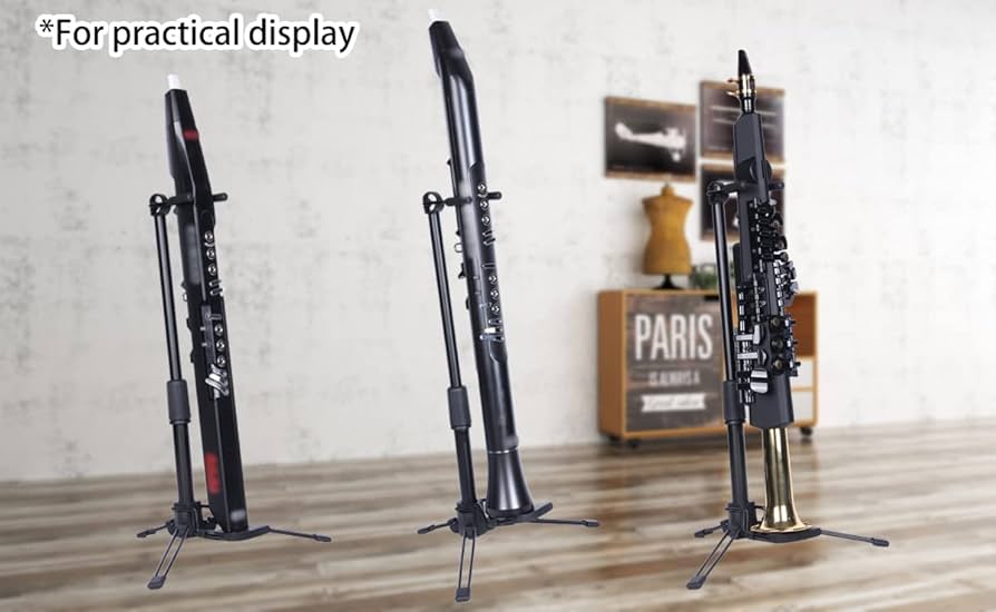 Amazon.co.jp: GEEK 電子管楽器スタンドホルダー | 折りたたみ式