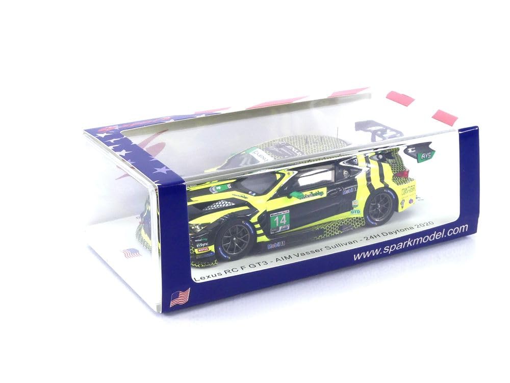 Amazon.co.jp: ☆ スパーク ナショナルモデル 1/43 レクサス RC F GT3
