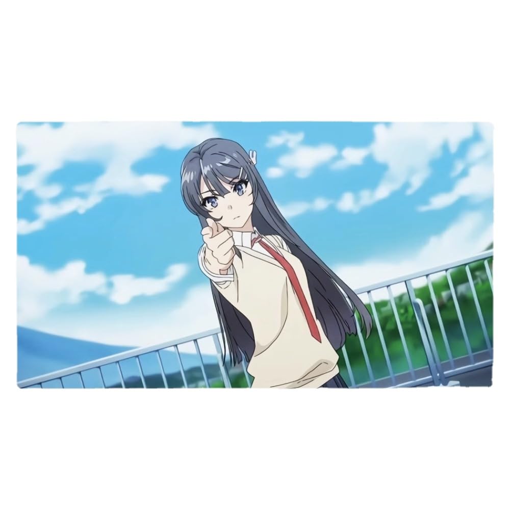 Amazon.co.jp：桜島麻衣マウスパッドアニメ二次元青春豚頭少年特大