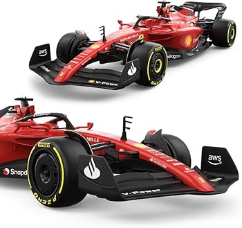 Amazon.com: RASTAR Ferrari F1-75 Model RC Car, 1/18 Scale 2022