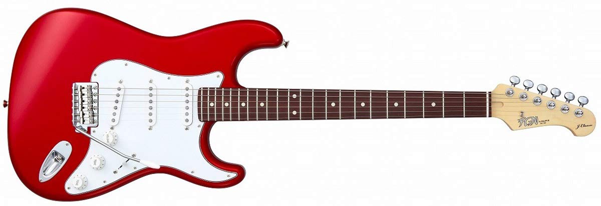 Amazon.co.jp: FUJIGEN JST7 MRD Electric Guitar, J-Classic Series