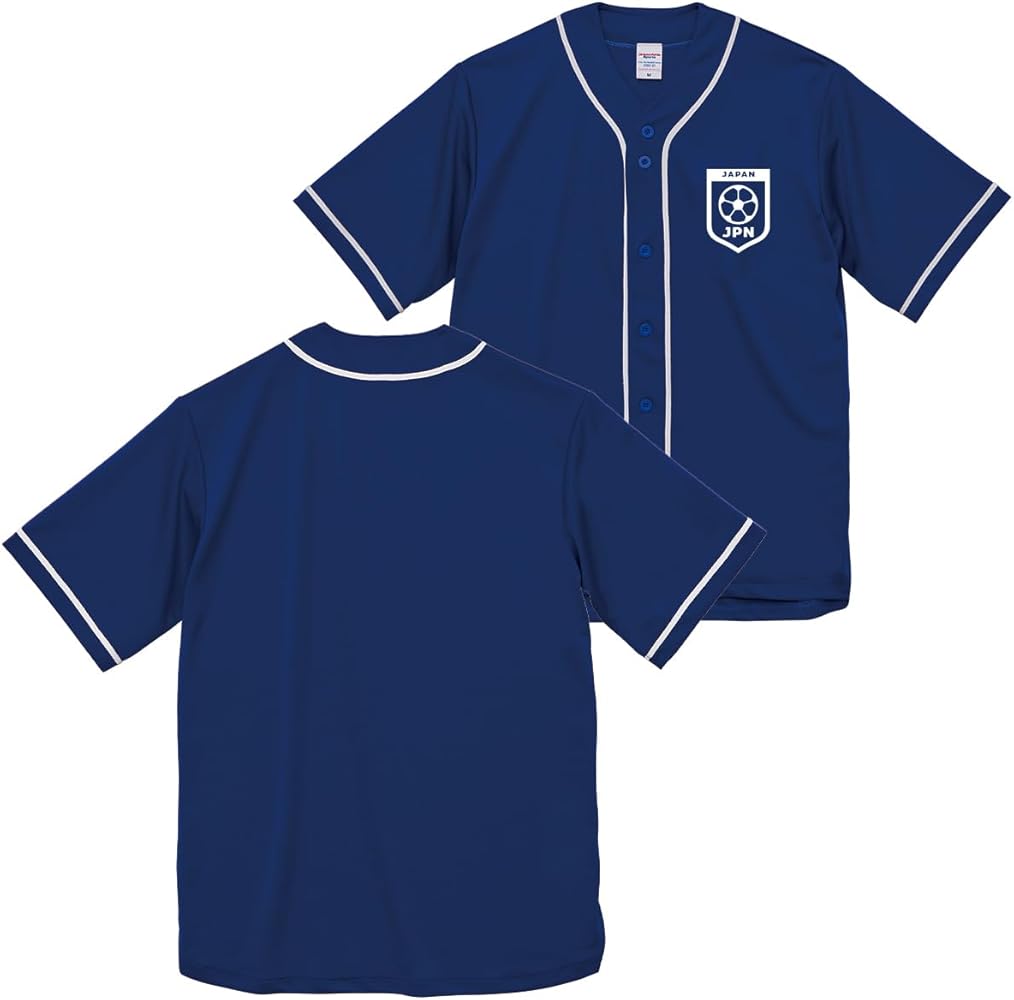 Amazon.co.jp: オーダーメイド 日本代表 名入れ ベースボールシャツ