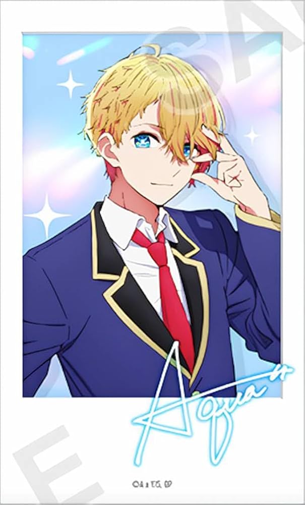 Amazon.co.jp: 【星野愛久愛海(アクア/チェキ風/サイン)】 【推しの子