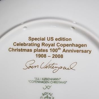 Amazon.co.jp: ロイヤルコペンハーゲン 2008年 イヤープレート