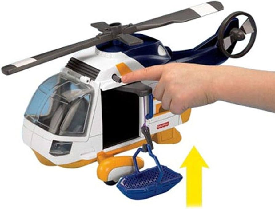 Amazon.com: Fisher Price Imaginext Helicopter : Toys & Games