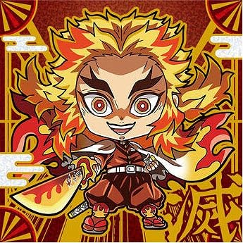 Amazon | にふぉるめーしょん 鬼滅の刃ディフォルメシールウエハース