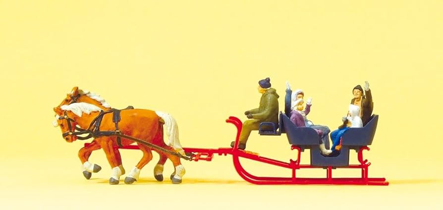 Amazon | Preiser プライザー 30420 H0 1/87 馬車（動物/その他