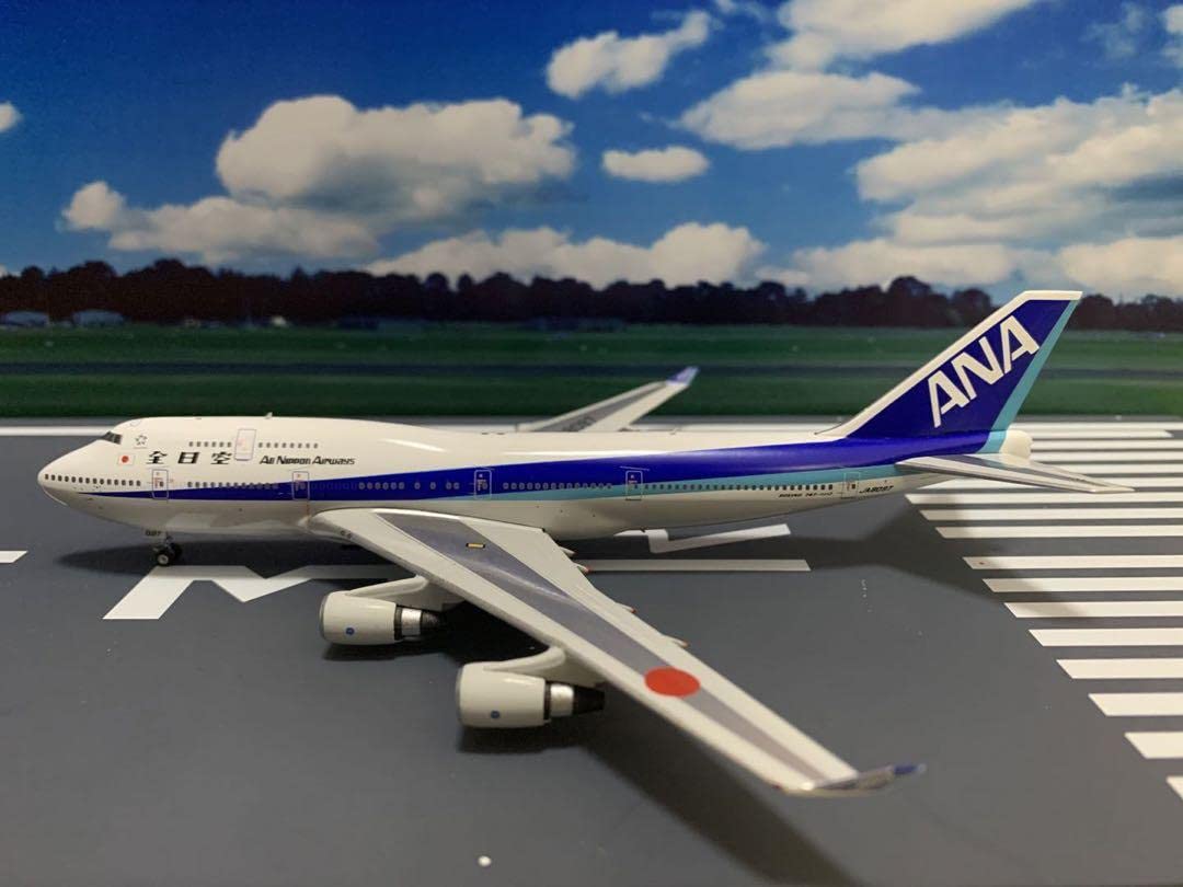 Amazon.co.jp: 1/400 ANA/全日空 ボーイング 747-400 漢字ロゴ : ホビー