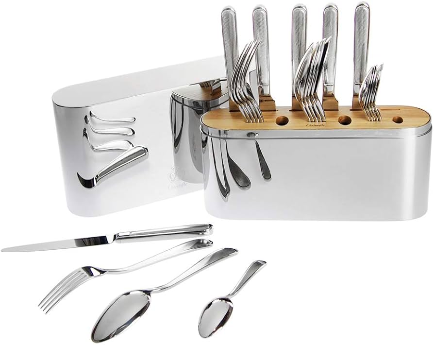 Amazon｜クリストフル カトラリーセット シルバー カトラリーセット