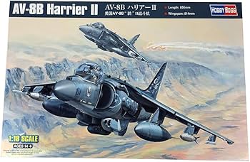 Amazon | Hobbyboss 81804 1/18 AV-8BハリアーII戦闘機戦闘機モデル