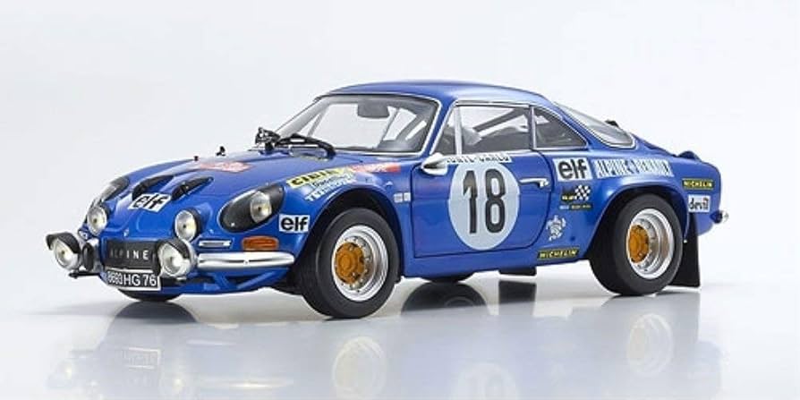 Amazon | 京商オリジナル 1/18 ルノー アルピーヌ A110 1973