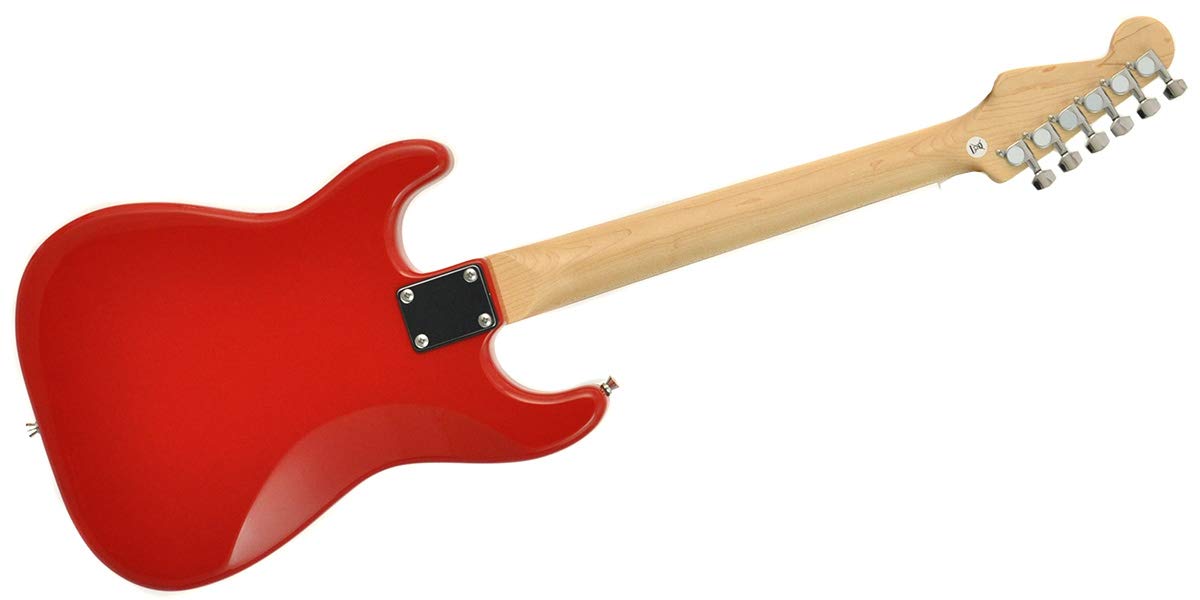 Amazon | PLAYTECH プレイテック エレキギター ST025 RED 570mm