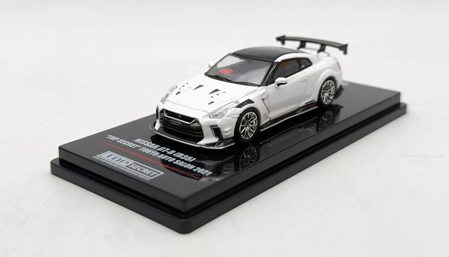 Amazon.com: INNO64 GT-R R35 Top Secret 2021 Tokyo Auto Salon 1/64