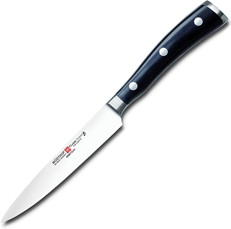 Amazon.com: Wusthof Classic Ikon 4086-7/12 Utility Knife, 4 ½ Inch