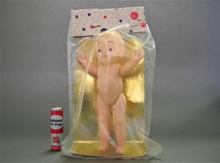 Amazon | 当時物 可愛い女の子 昭和40年代 着せ替え人形 おままごと