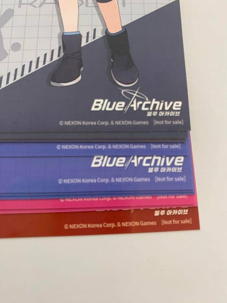 Amazon.co.jp: ブルーアーカイブ 韓国限定 ANIPLUS 購入特典カード